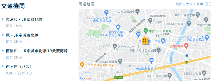 ビレッジハウス柳崎タワー地図写真