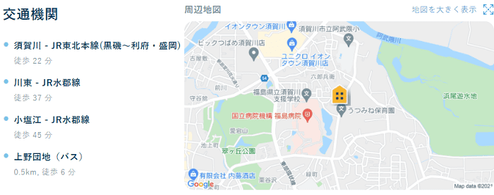 ビレッジハウス芦田塚交通機関